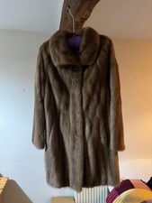 Vintage Real Mink Fur Coat