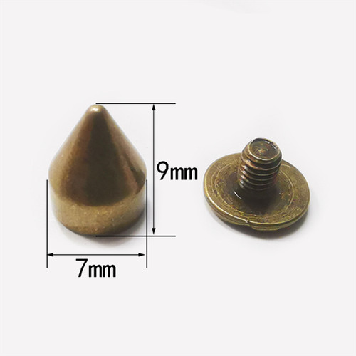 7x9mm spots cone screw metal - cone,