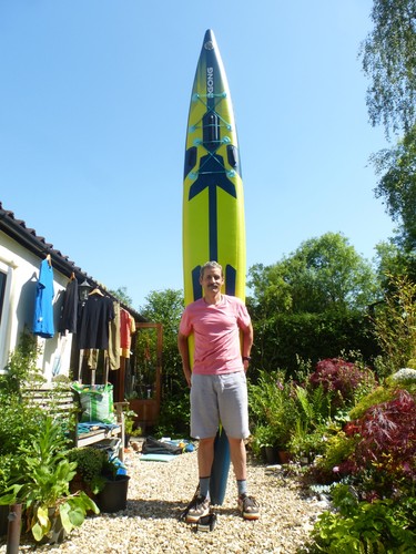 Gong 14ft prone paddle - , board