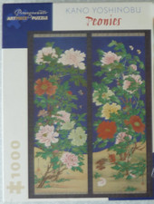 1000 Piece Pomegranate Jigsaw Puzzle Peonies VGC Complete