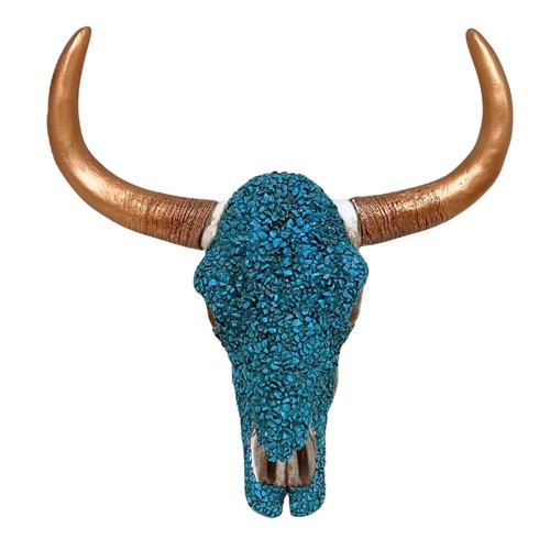 Bestgiftever turquoise cow - turquoise,