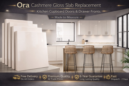 Cashmere gloss slab - gloss,
