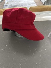 Barbour Red Hat Good Condition