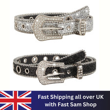 Waist Belt Glitter Crystal