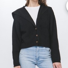 Isla Ciel Sailor Collar Knit