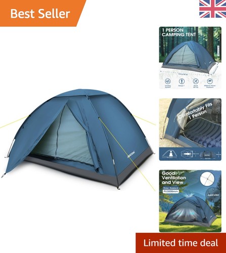 Compact person tent - 1-person,