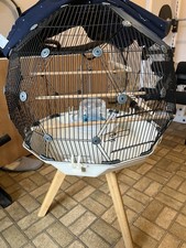 Omlet Geo Bird Cage  Black for
