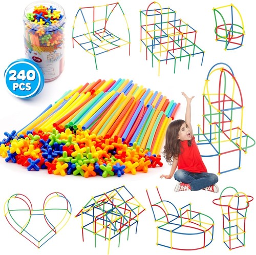 Wyswyg 240pc straw building - 240pc,