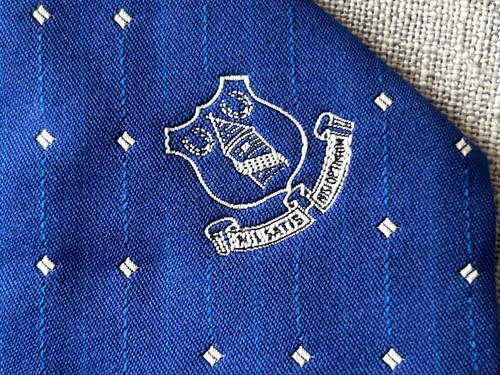 Everton club tie vintage - vintage, 54”