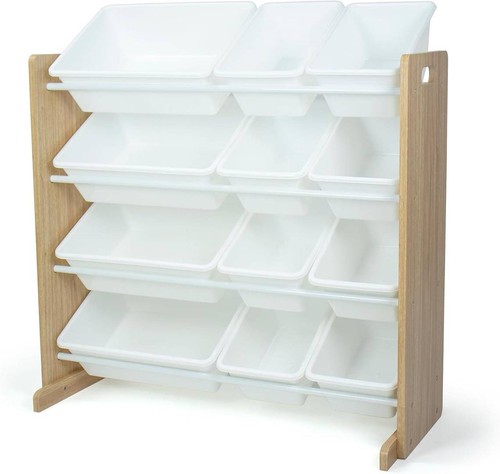 Kids wooden toy storage - kids,