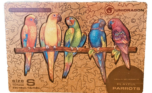 Unidragon playful parrots - unidragon-,
