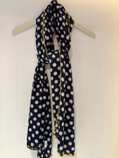 Blue and White with Yellow