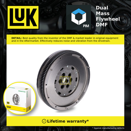Dual mass flywheel dmf - dual,