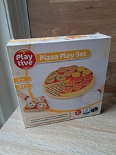 NIB WOODEN PIZZA PLAY SET