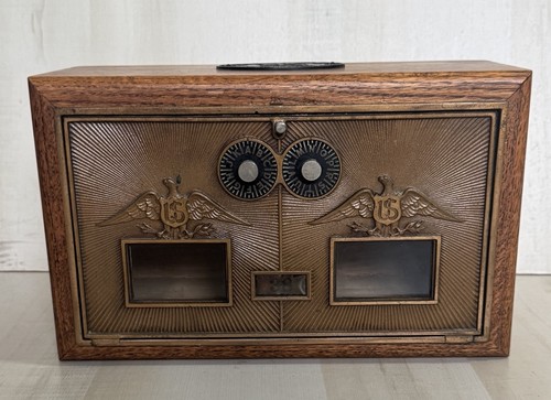 Antique post office - u.s., wood