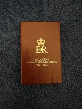 Original Genuine 2012 Queen's Diamond Jubilee Medal Toye Kenning & Spencer Ltd