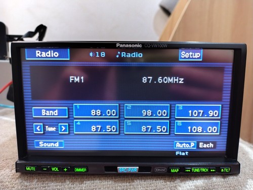 Panasonic vw100w5 car - panasonic,