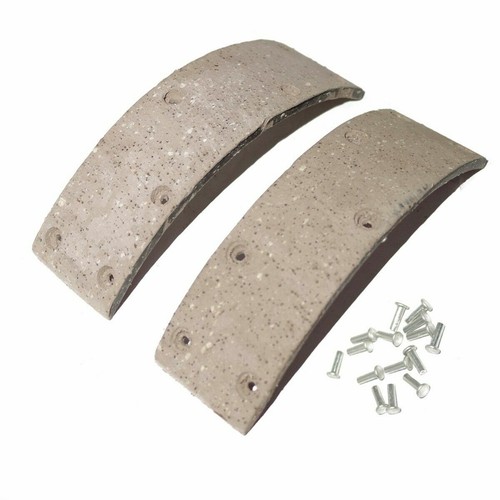 Front rear brake shoe lining - front,