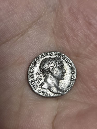 Trajan denarius aequitas - trajan, denarius,