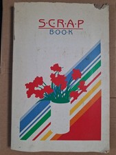 vintage ephemera 1980s holiday scrap book, covering 2 UK summer holidays