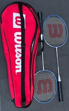 Two Badminton Ti Pro Rackets