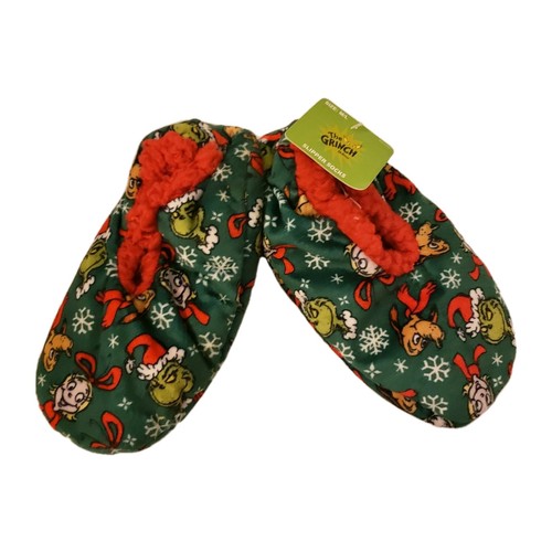 Grinch slipper socks youth - slipper,
