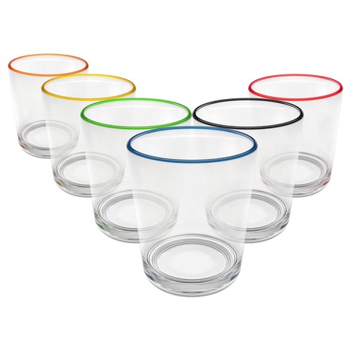 250ml glass tumblers set - 250ml,