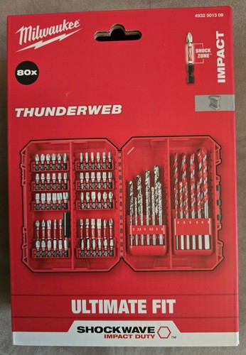 Milwaukee gen shockwave 80pc - 4,
