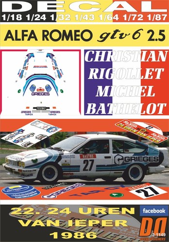 Decal alfa romeo - decal,