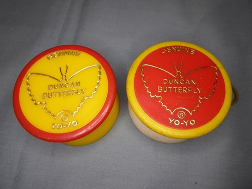 Vintage duncan butterfly - vintage,