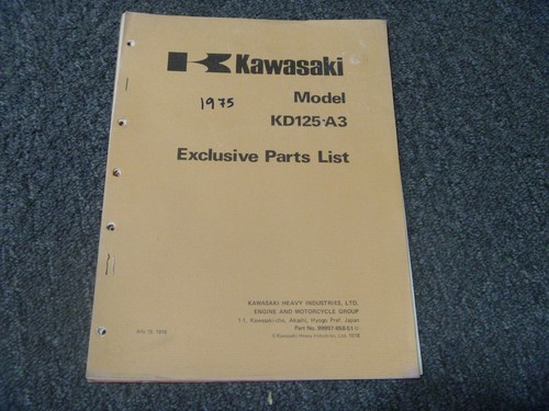 1975 kawasaki kd125 dirt - 1975,