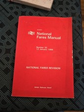 British Rail National Fares