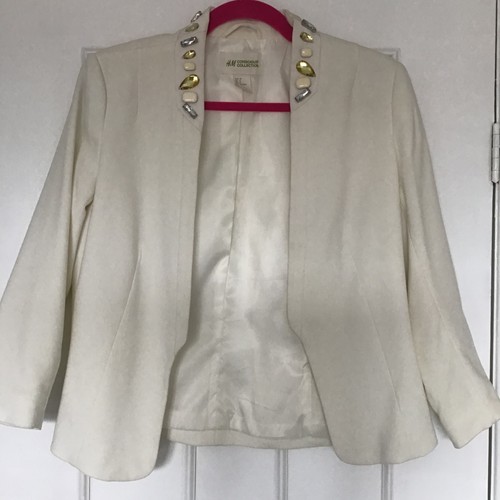 Ladies cream jewelled - h&m,