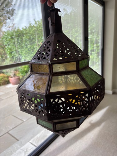 Moroccan style hanging - moroccan-style, lamp