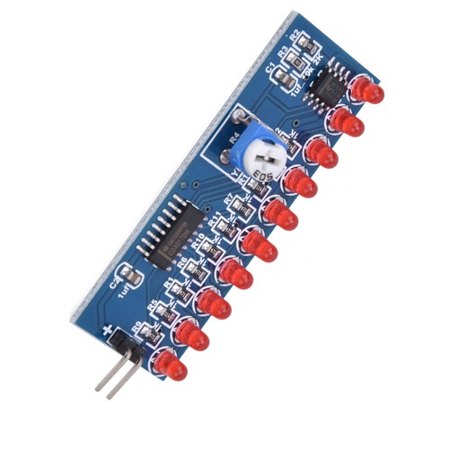 Ne555 cd4017 led chaser - ne555+cd4017,