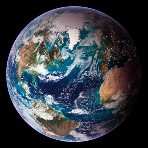 Nasa blue marble - -,