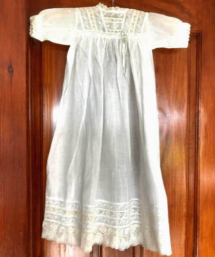 Antique christening gown - antique,
