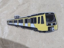 Tyne & Wear Metro (Class 555) Enamel Brooch Pin Train Badge