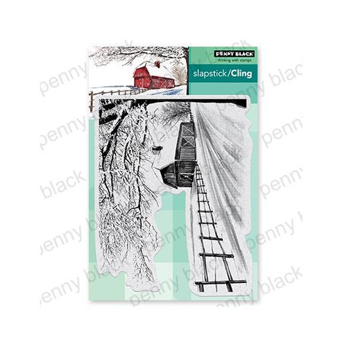 Penny black cling rubber - black,