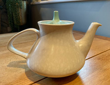 Vintage Poole Pottery Tea Pot, Ice Green And Seagull (C57) 1950s/60s