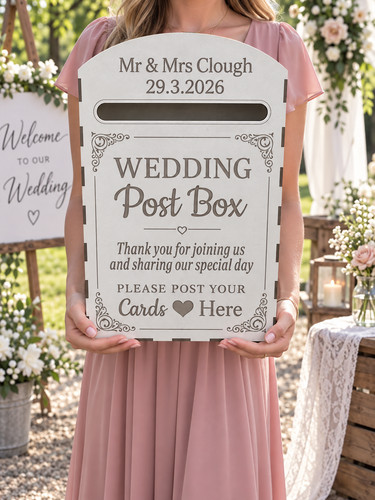 Large post box personalised - post,