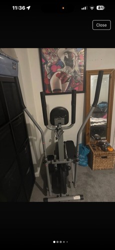 Cross trainer gym bike - cross,
