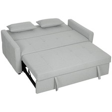 HOMCOM 2 Seater Sofa Bed with