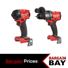 Milwaukee M18 FUEL Twin Pack: FID3-0 Impact Driver & FPD3-0 Combi Drill (Body)