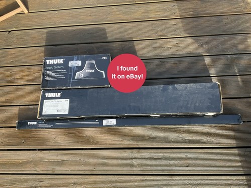 Thule roof bars - for, mini