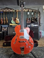 Gretsch Broadkaster G6119B Orange 2005 Hollow Electric Bass