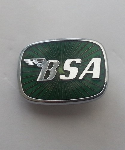 Bsa enamel lapel pin - pin, cap