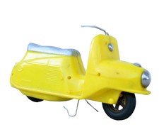 Old board toy Cezeta Roller friction engine - Cezeta Motor Scooter Vespa ERA