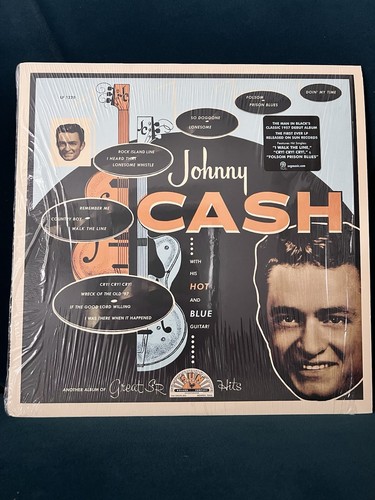 Johnny cash with his hot - his, and