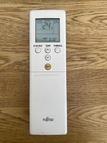 Fujitsu air conditioner remote - fujitsu,